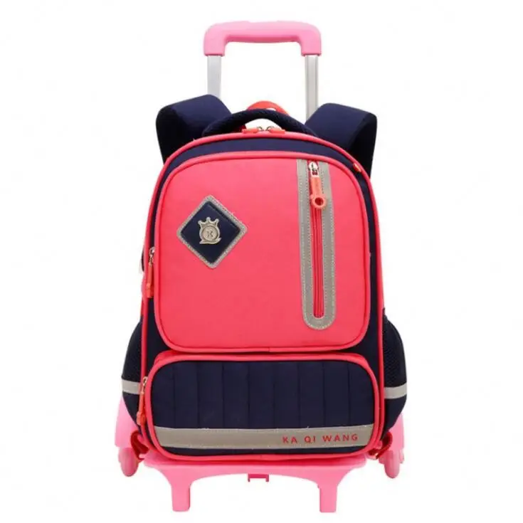 rolling backpack boy