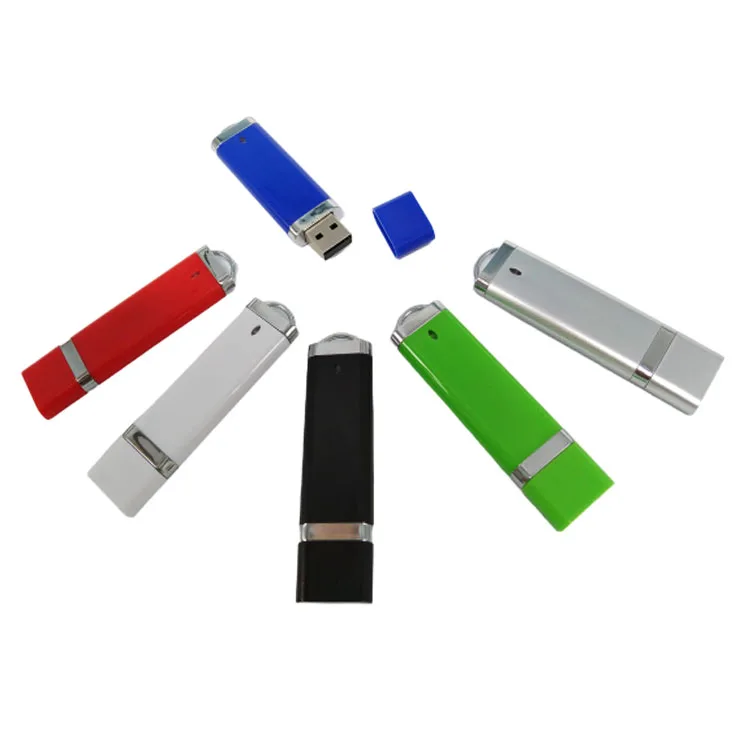 Custom Logo Plastic Disk Usb Flash Drive 2.0 3.0 Gift Pen Drive 1GB 2GB 4GB 64GB 32GB 8GB 16GB Memory Stick Pendrive - ANKUX.COM
