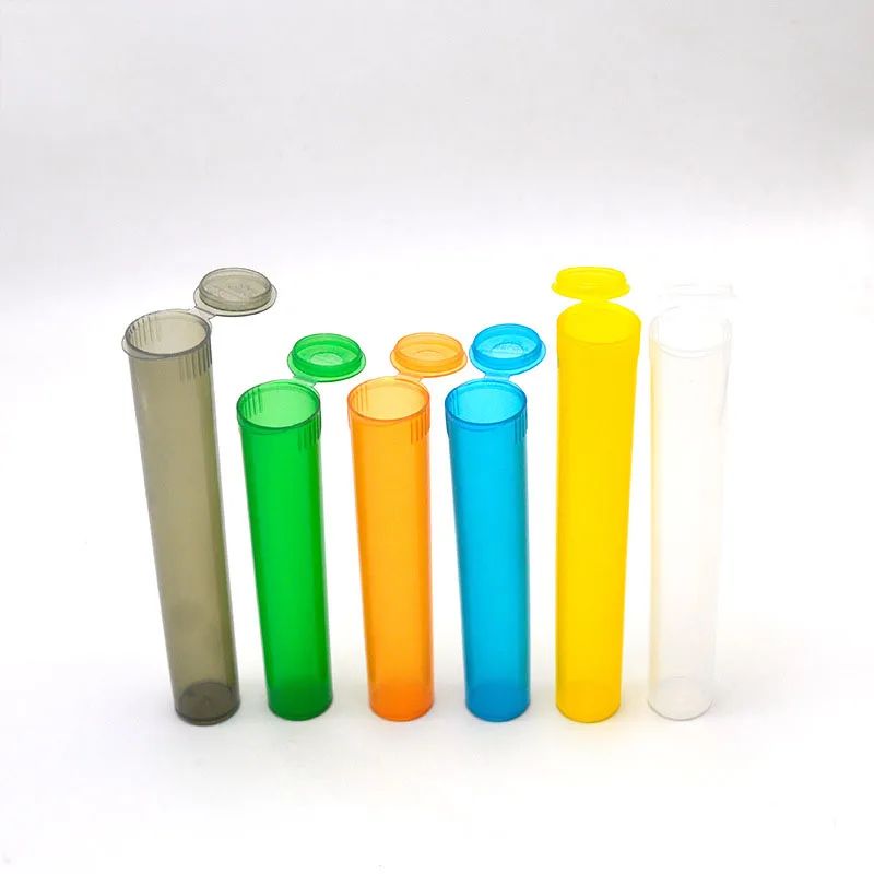 Custom 98mm 109mm 116mm Child Resistant Plastic Tube Plastic Bottle Pop ...