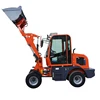 qingzhou cheap Zl08 0.8 ton Mini articulated hydraulic tractor loader machine