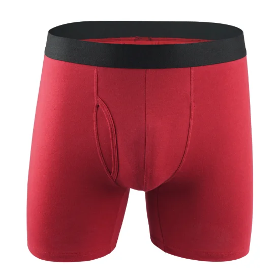 European And American Men's Underwear Anti-wear Cotton Men's Boxer ...