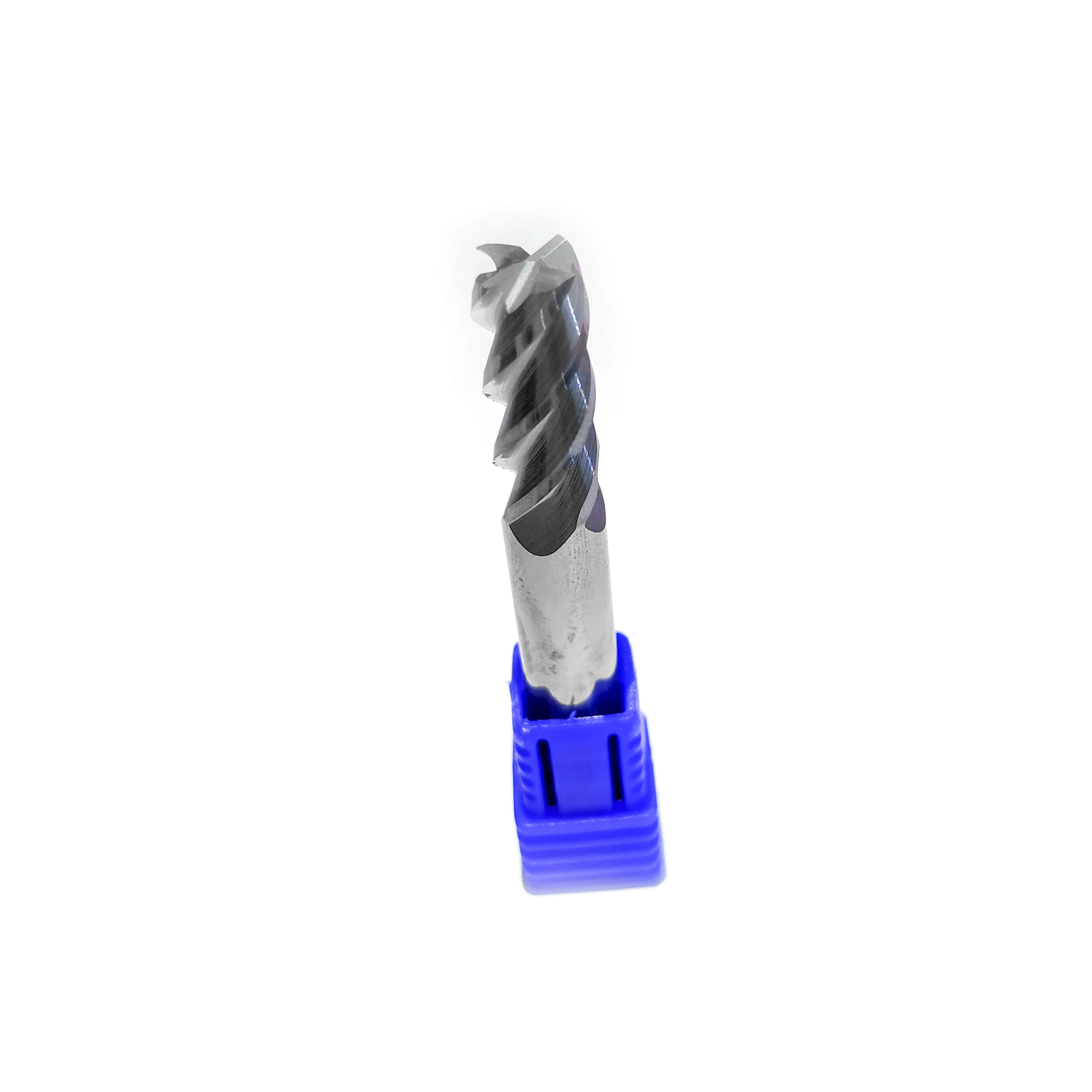 Cemented Tungsten Carbide Indexable Cutters Flatten 4 Flute Hrc45/Hrc55/Hrc65 Square Solid End Mill
