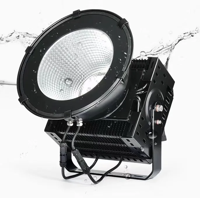 Dialux Lighting Design Services 400w/500w/600w/800w/1000w Industrial Round Led Flood Light For