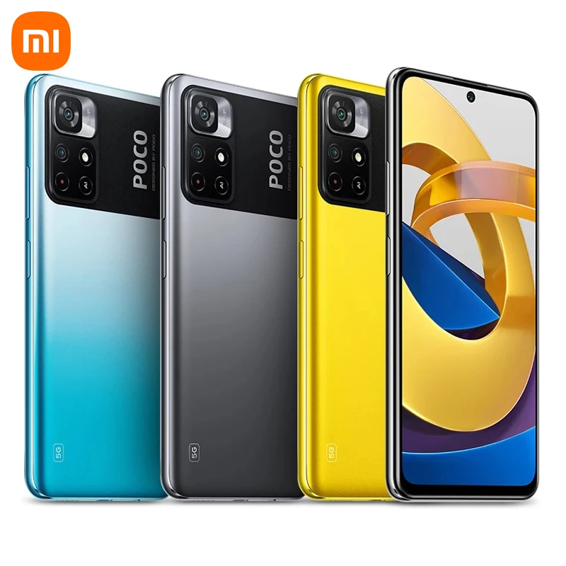 ANDROID - 美品  Xiaomi POCO M4 Pro 5G グローバル版 Xiaomi Poco M4 Pro 5G - 4GB RAM, 64GB Storage, 50MP Camera