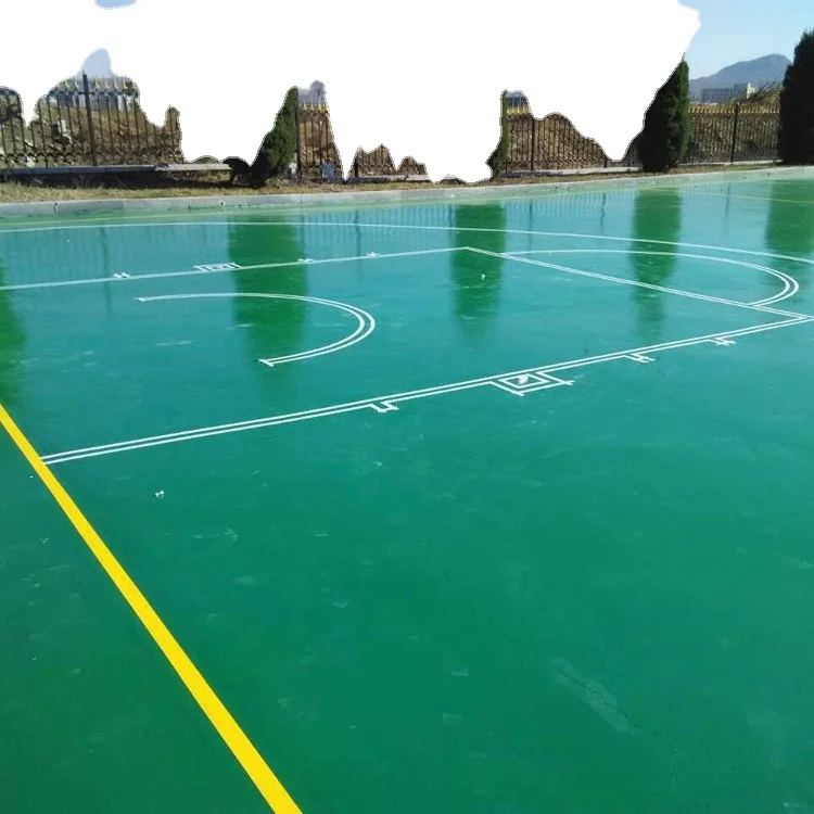 Excellent quality basketball court floor paint self leveling
