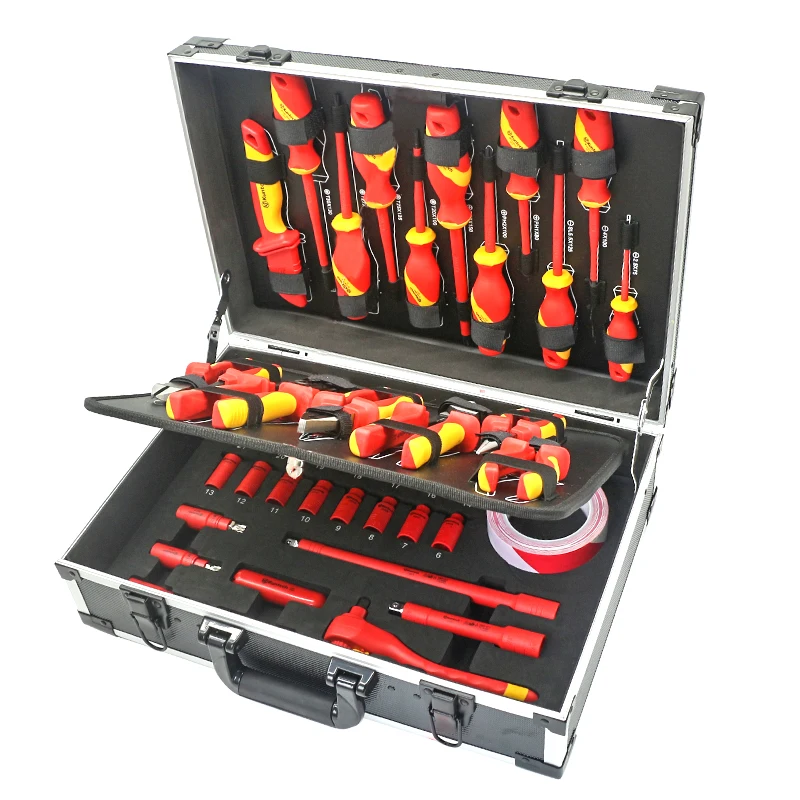 43pcs 1000v Insulation Tool Set Electrical Tool Combination New Energy ...