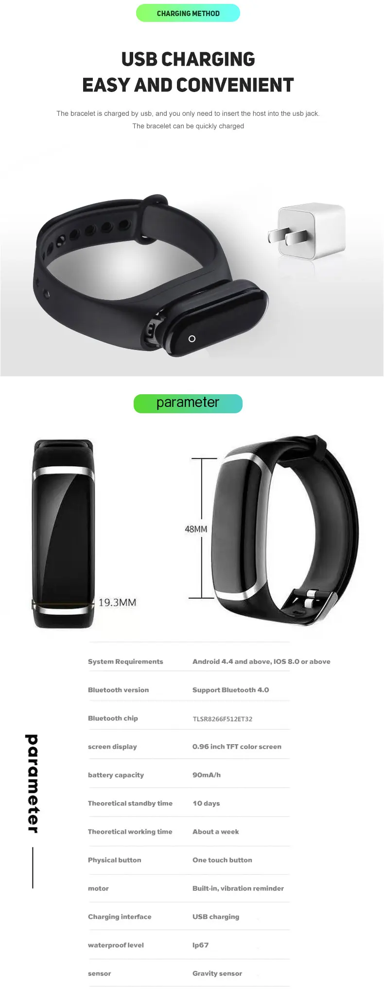 Smart Watch Waterproof Latest 2019 Shenzhen Ladies Sport Fitness Bracelet Wristband Bluetooth Slim Electronic Mens Smart Watch 