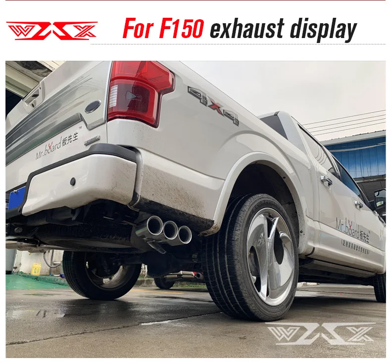 Custom Race Sports Exhaust Cat-back Stainless Steel Catback Exhaust System for Toyota Tundra 2016-2021