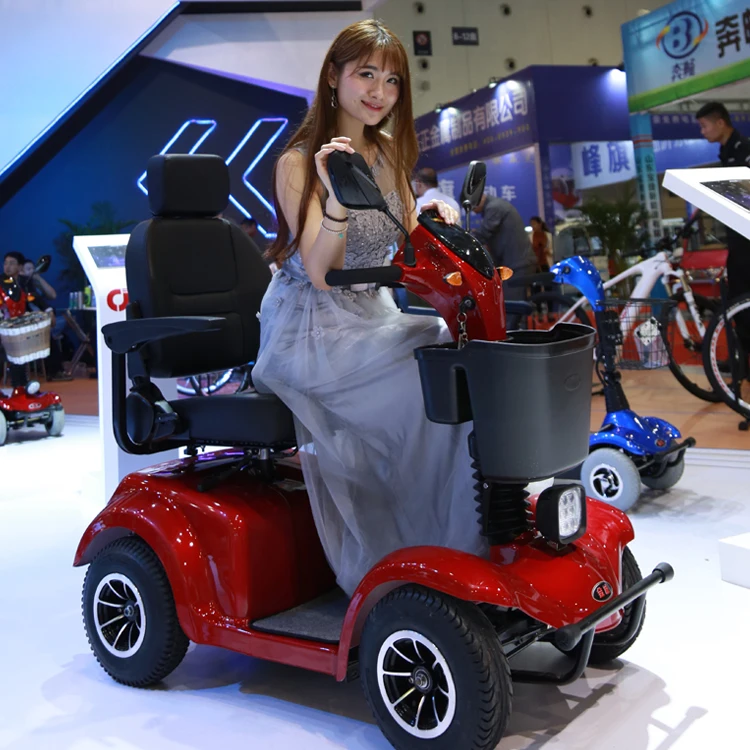 500-2000W Four Wheel Electric Mobility Scooter for Disabled