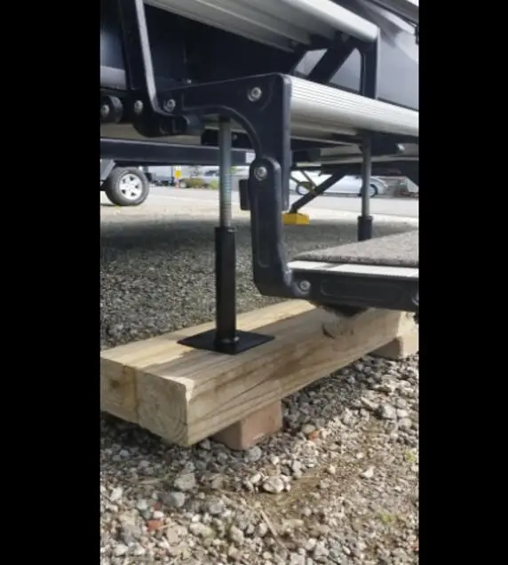 Rv Step Stabilizer Steel 814.8in Camper Adjustable Height Step