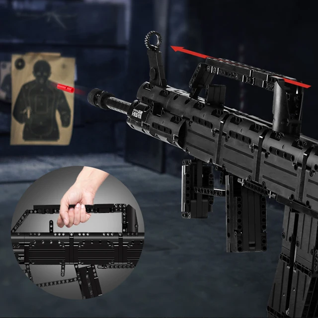 787pcs Qbz 95 Automatic Rifle Weapon Gun Model Legoing Technic Building Blocks Kids Bullet Gun Toys Buy Model Gun Bullet Gun Toy Toy Gun Bullet Product On Alibaba Com