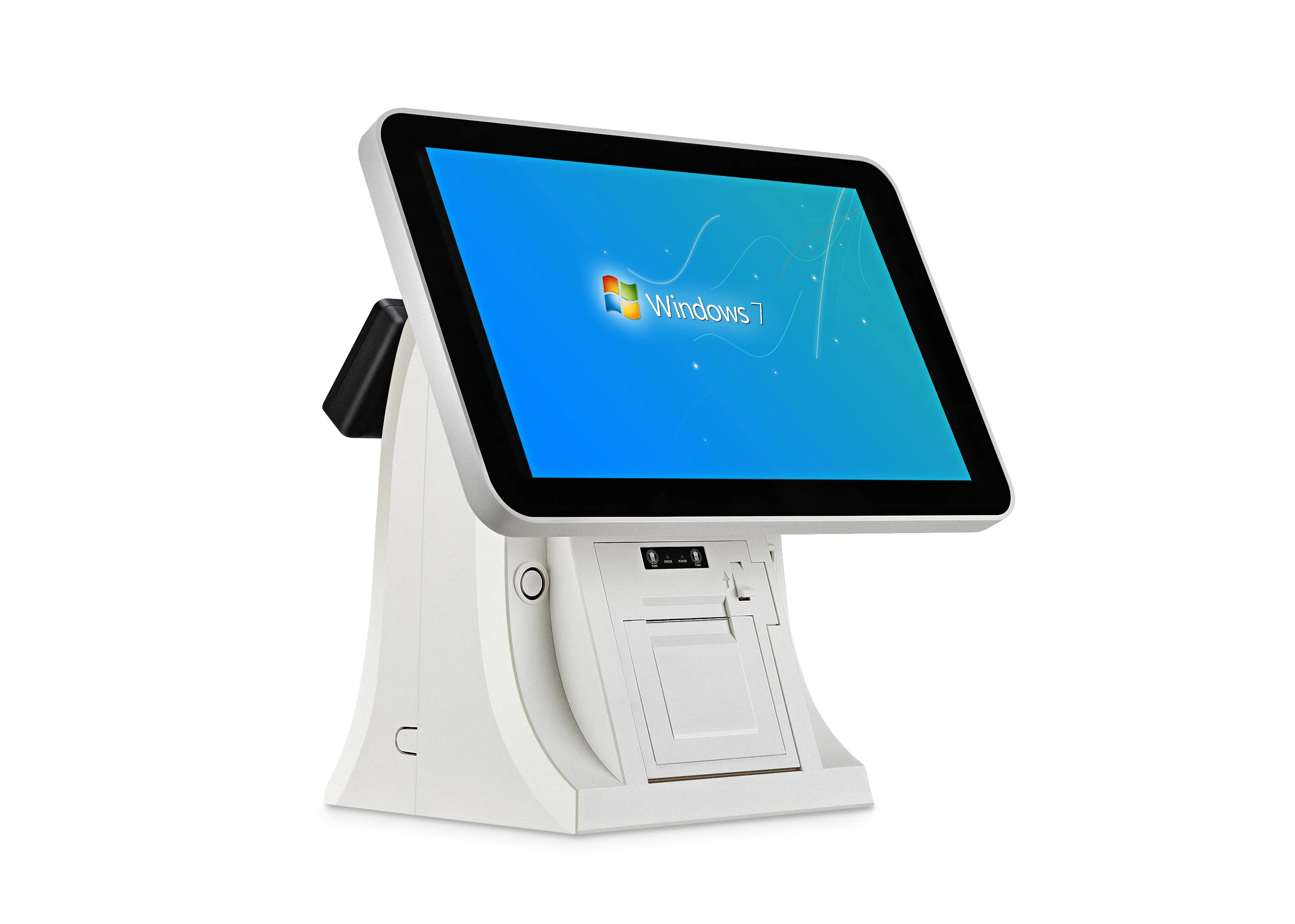 6 touch single screen all in one pos system