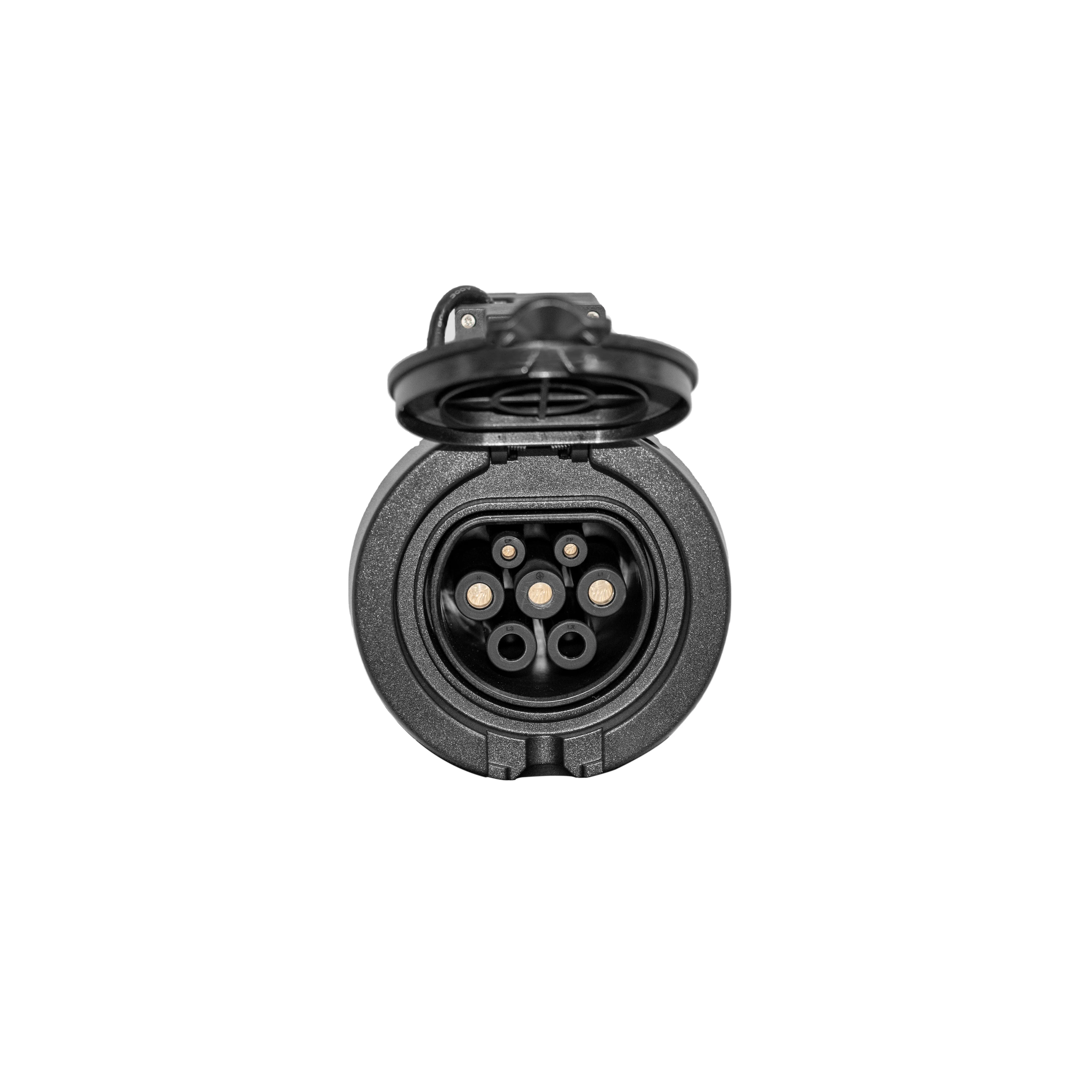 22kw 3-phase 32a Ev Socket Type 2 Ev Charging Socket 62196-2 Outlet ...