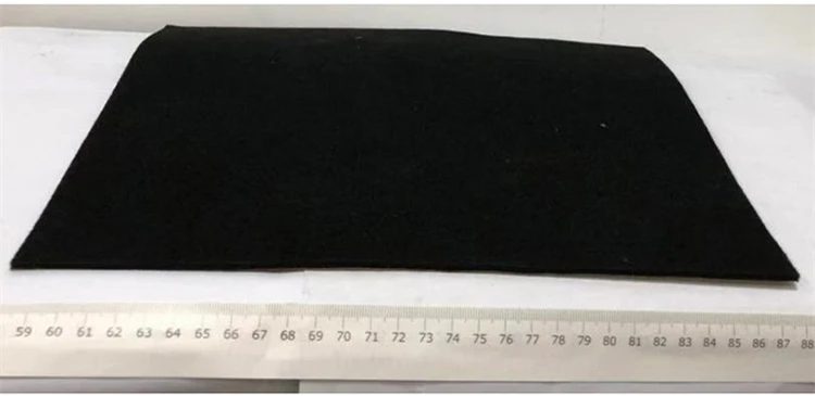 Flat soft foam absorber
