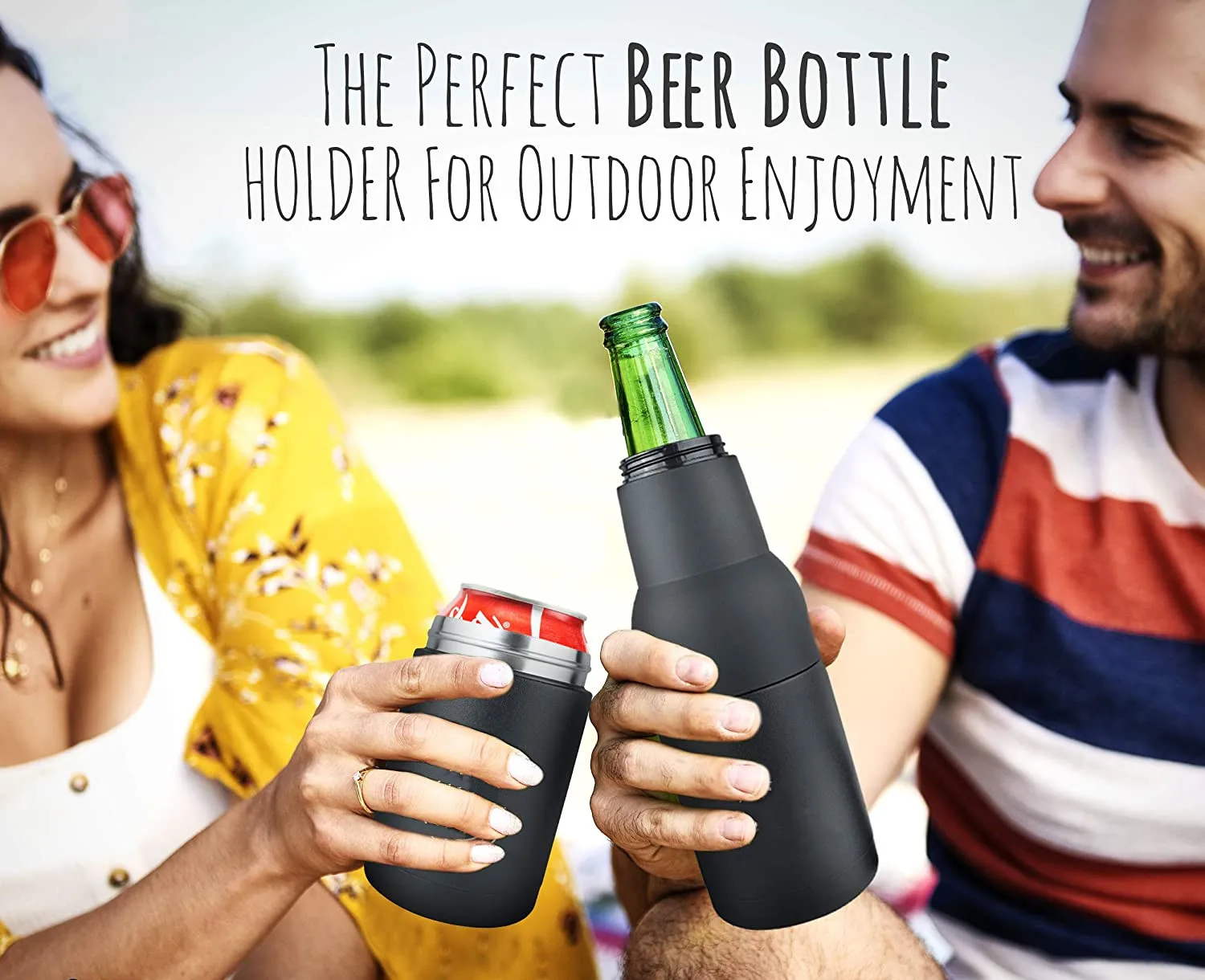 Custom Stainless Steel 12 Oz Beer Bottle Insulator Can Cooler Thermos