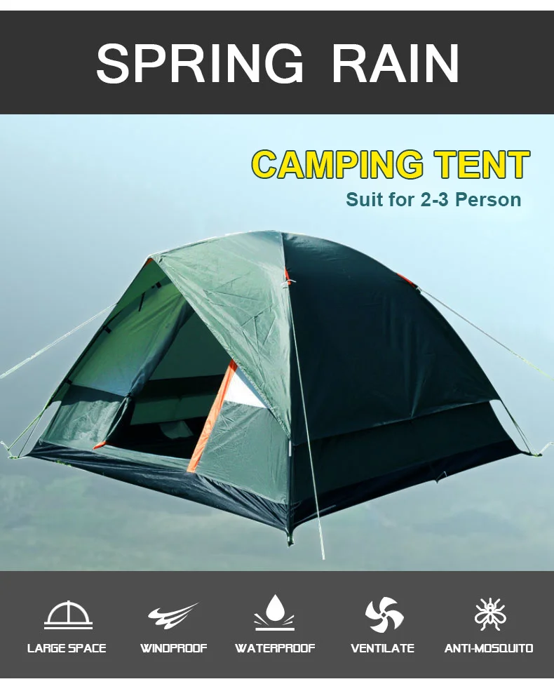 customized size outdoor double layer rainproof canopy sun