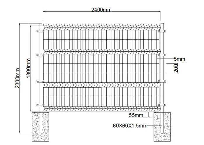 3D панели ограждения (3D сетка) купить в Алматы по ценам от производителя с дост