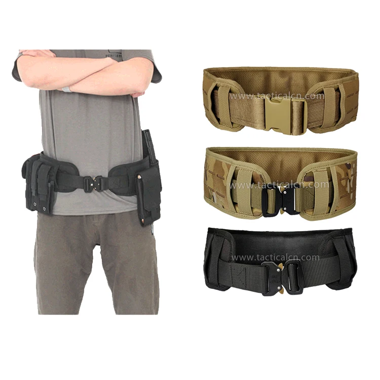 Military Utility Belt Multifunctional Tactical Belt Police Gear Duty