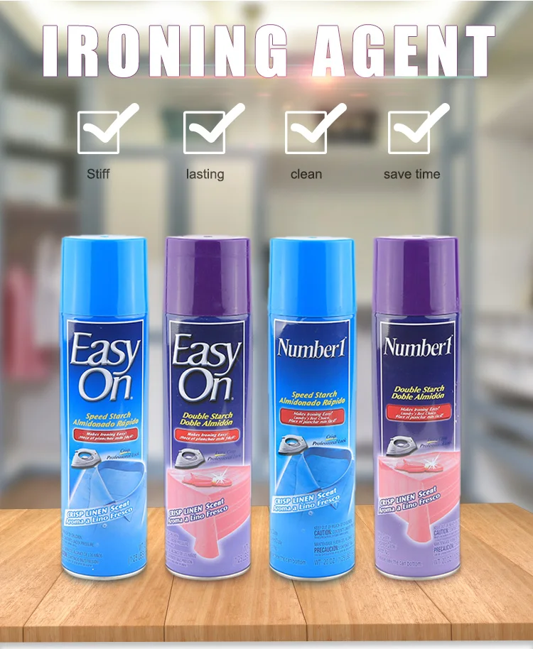 Easy-On Speed Starch Fabric Care Spray, Crisp Linen, 20 oz – 荔枝商城