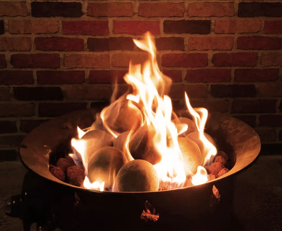 Ceramic Balls Spheres For Gas Fireplace Firepit Table Replace Ceramic