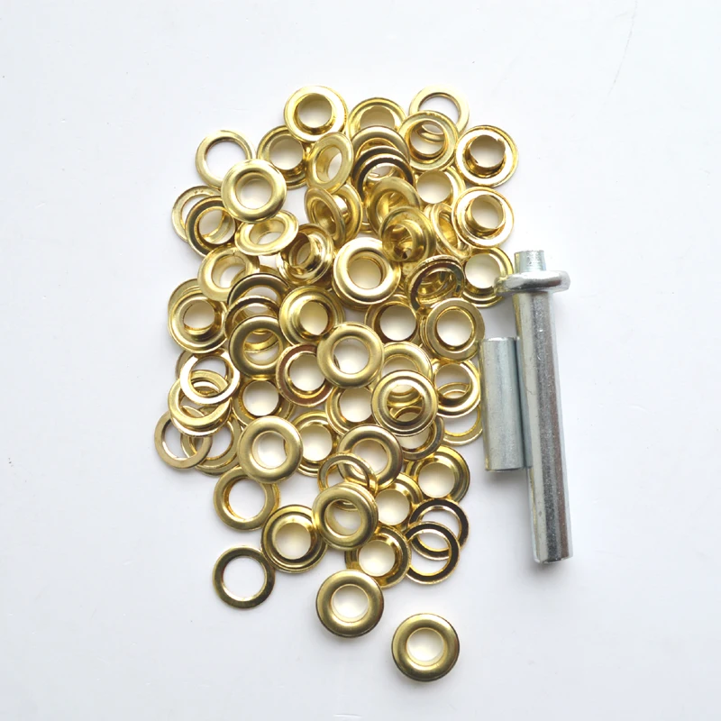 50pcs Tarp Tent Eyelet Repair Kit Tool Large Eyelet Set Kit Cloth Buckle Hole Punch Buy Tent