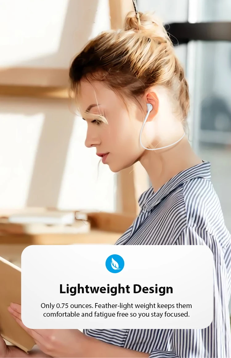 New arrival product bluetooth neckband earphones bluetooth wireless 5.0 in ear headphones - ANKUX.COM