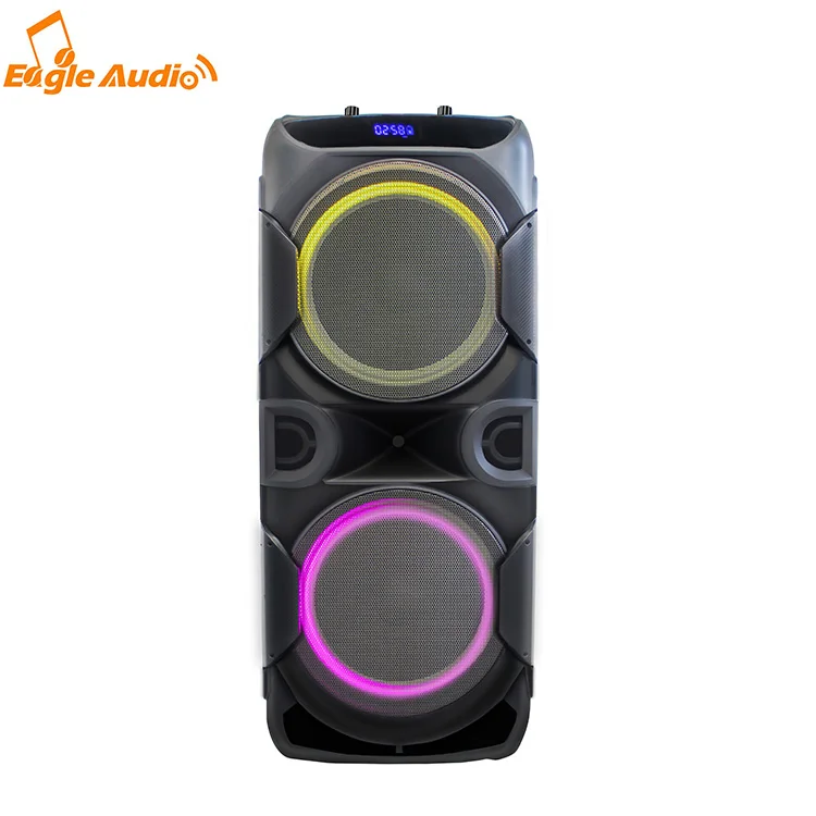 big power double 12 inch BT audio outdoor battery speaker - ANKUX.COM