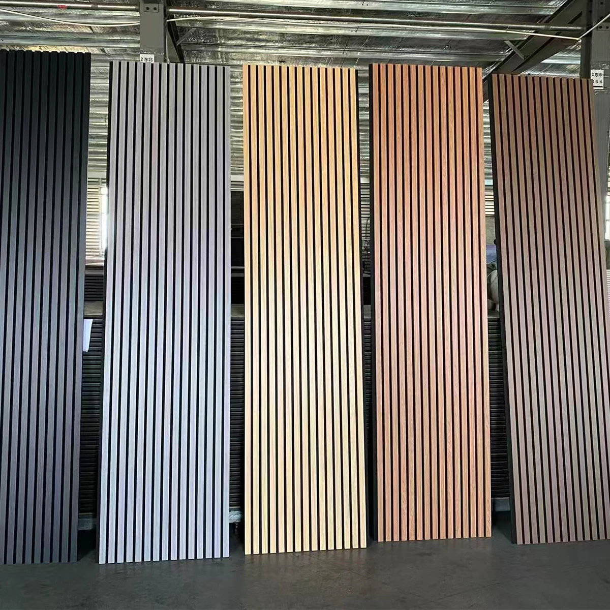 Factory Delivery Modern Wooden Acoustic Panels with 3D Model Design ...