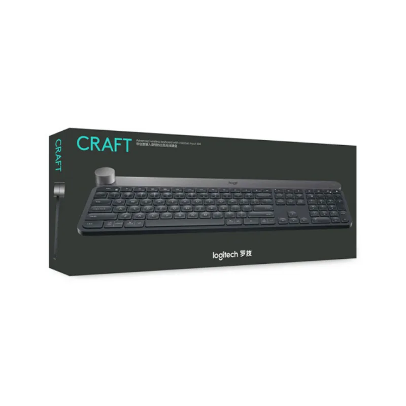 Logitech craft advanced keyboard grey bluetooth обзор