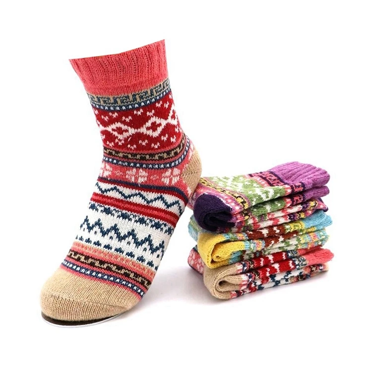 
BY-N1267 kids wool socks winter kids socks winter child socks 
