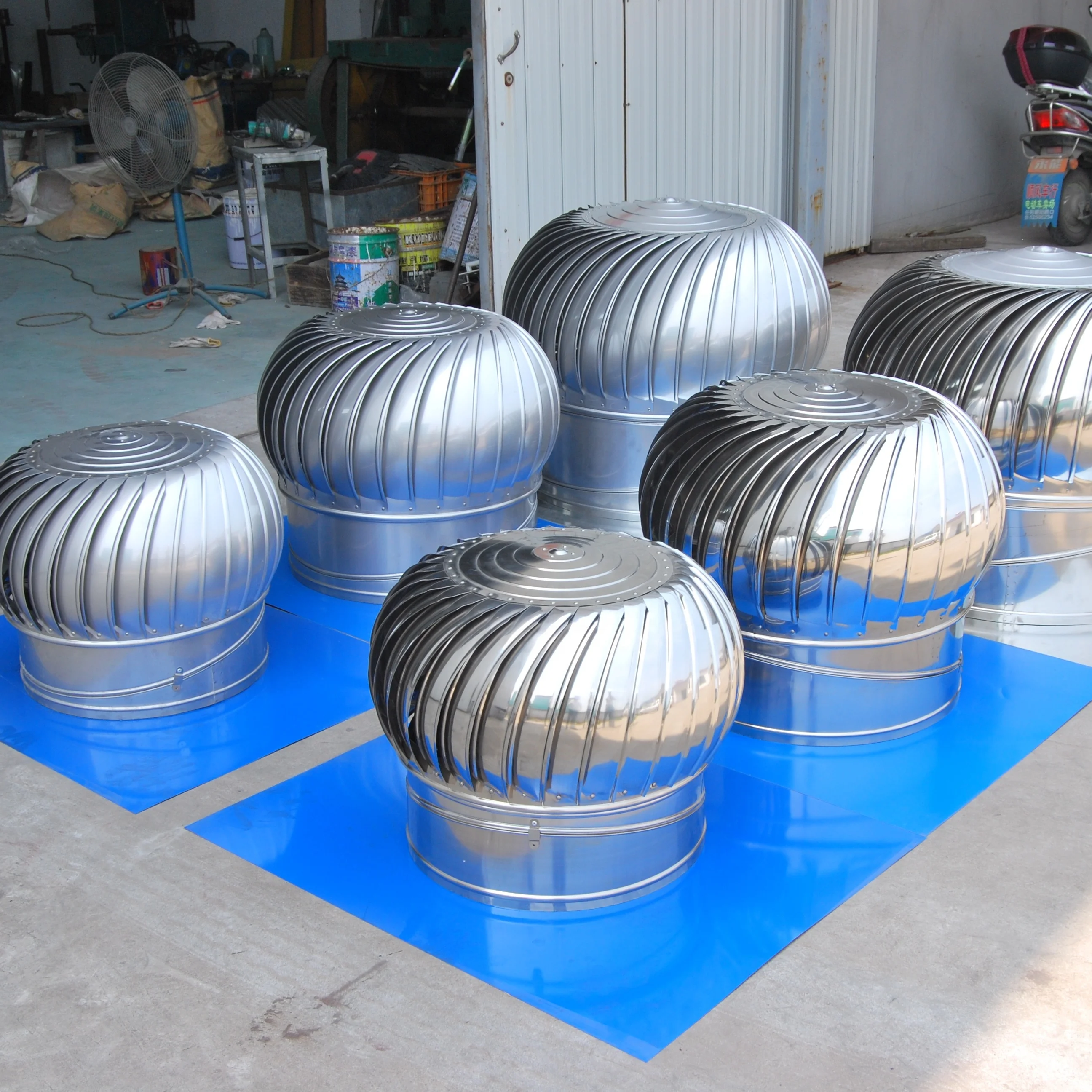 Power Roof Ventilation Fan, Aluminum, No power - detail 10