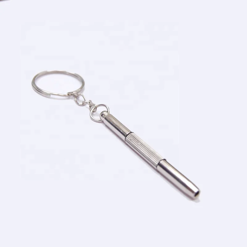 Glasses multifunctional three-in-one portable glasses screwdriver keychain accessories watch repair tool kit