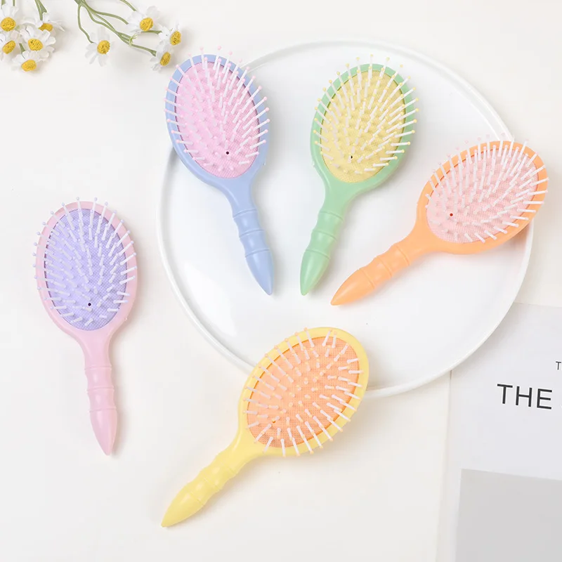 Soft Bristles Gentle Detangling Kids Air Cushion Scalp Massager for Hair Growth Hair Products Hairbrush supplier