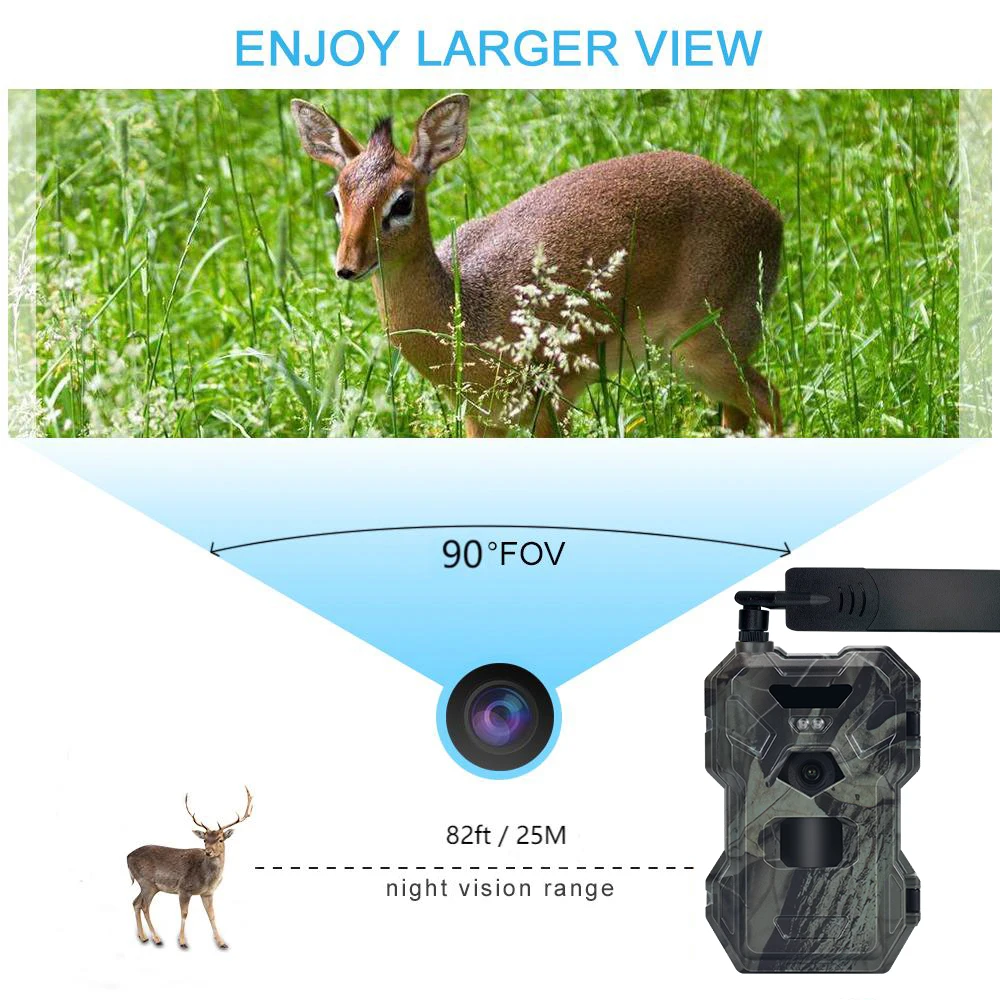 Cheapest 4g Lte Cloud App Hunting Camera Hc880pro 30mp 2k Live