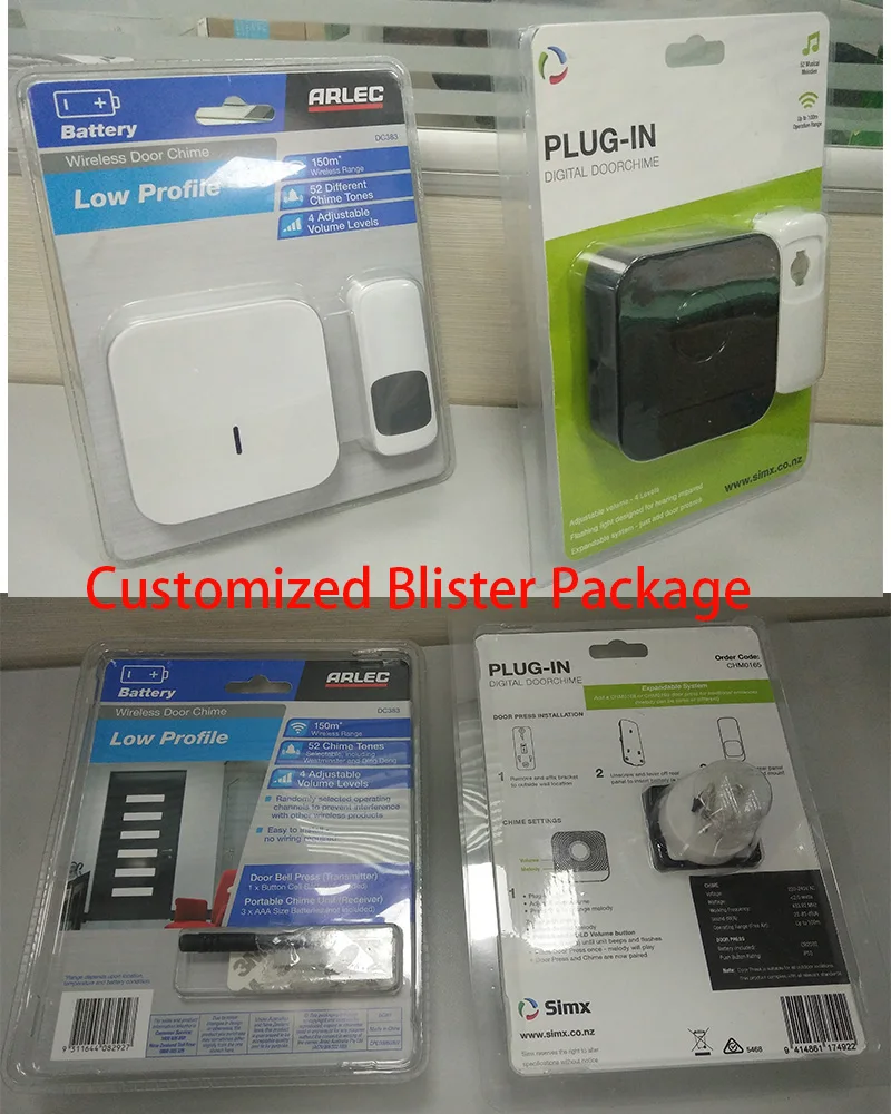 Forrinx Wireless Door Bell High Volume With Strobe 58 Ringtones For