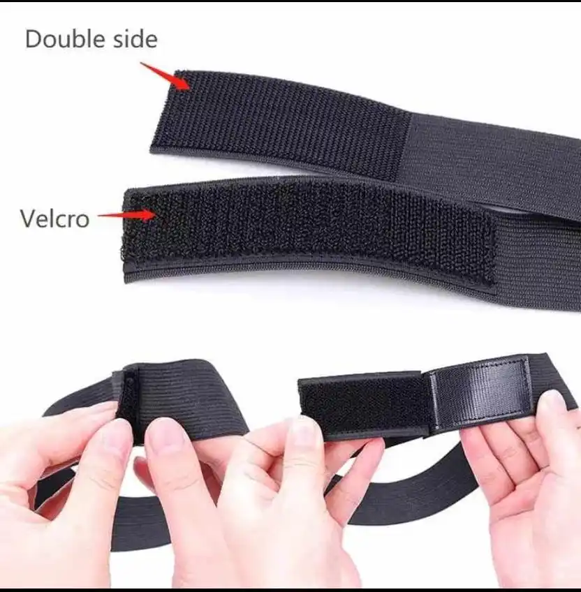 Best Selling Customize Elastic Band With Velcro For Wig Lace Elastic ...