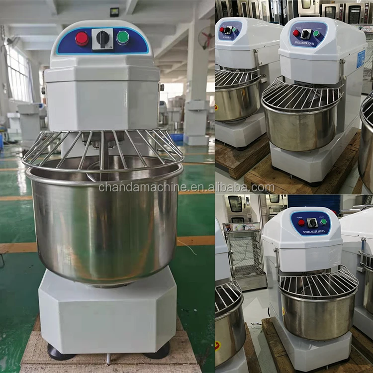 Intelligence 50kg Spiral Dough Mixer,100kg Dough Mixers For Dough