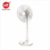 Hot sales style 14 inch can adjustable three wind speed with ECO function by touch panel 5 pcs blades DC stand fan