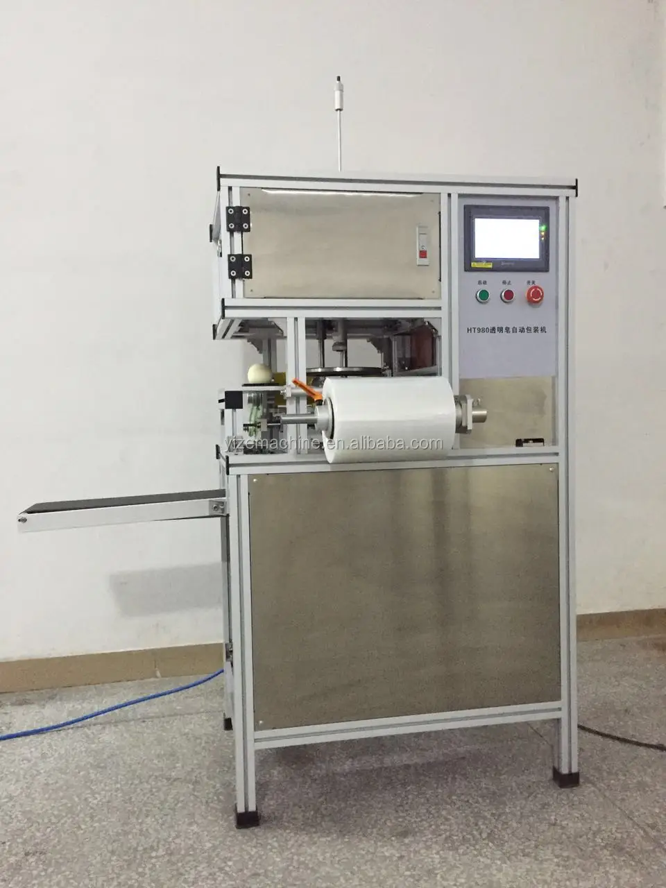 Portable Semi Automatic Shrink Wrap Machine Round Hotel Round Toilet