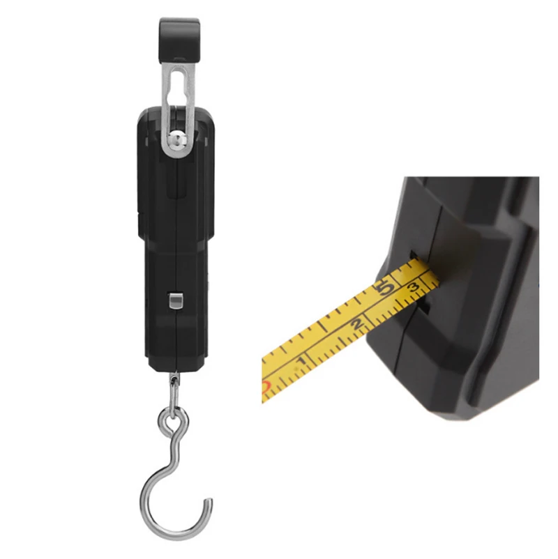 Fishing Tackle Scale With 100cm Ruler Luggage Multifunctional Weighing