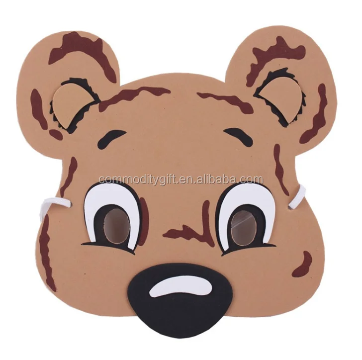 Safari Jungle Animal Felt Masks Wild Animal Theme Birthday Party Favors