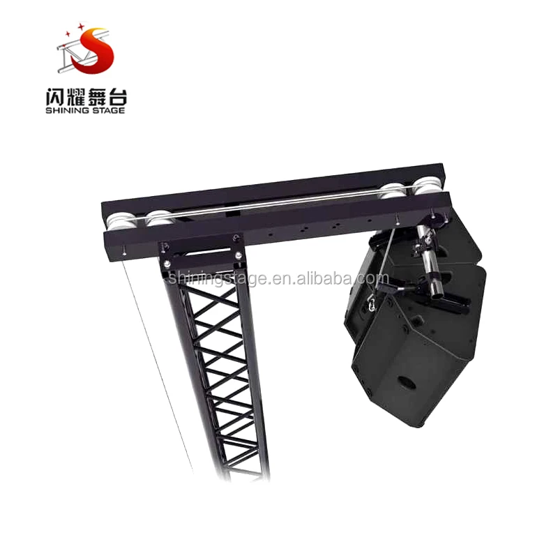 Aluminum Portable Audio Line Array Lifting Tower Speakers