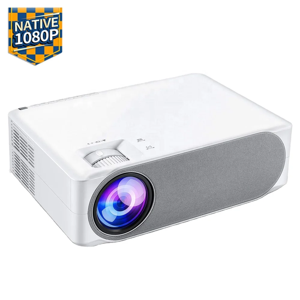 [Amazon Top Hot Selling] Factory OEM ODM 6000 High Lumens Native 1080p Full HD 4K LCD LED Video Portable HomeTheater Projector