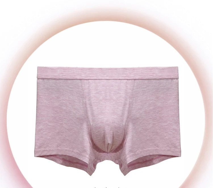 Men's Underwear Modal Seamless Side Breathable Boxer Briefs - Buy Men ...