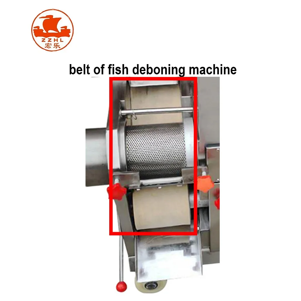 Fish Meat Leather Picker Equipment Fish Deboning Machine Bone Separator