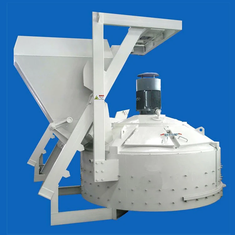 electric horizontal concrete mixer
