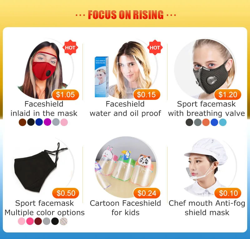 Reusable  washable renewable  dust PM2.5 cotton cloth  with filter mouth facemask face cover