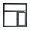 New design beautiful picture aluminium double glass casement windows and doors