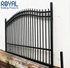 Factory supply easy install automatic double latest fashion design exterior aluminum main gate house swing gate model