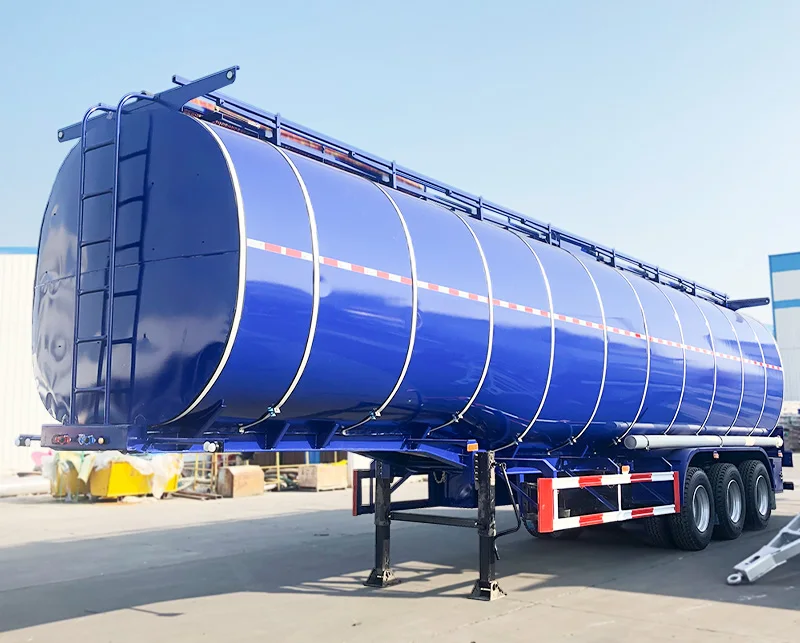 Heavy 50000 Liters Gasoline Fuel Tanker Cooking Oil Storage Tank Semi